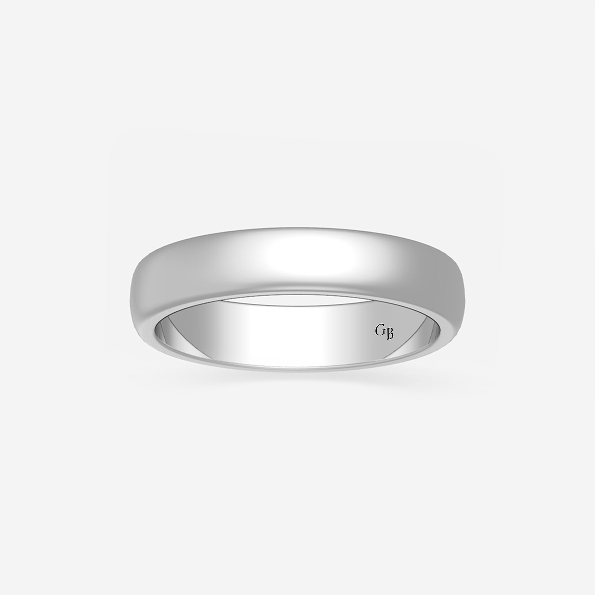 4mm Dome Wedding Band
